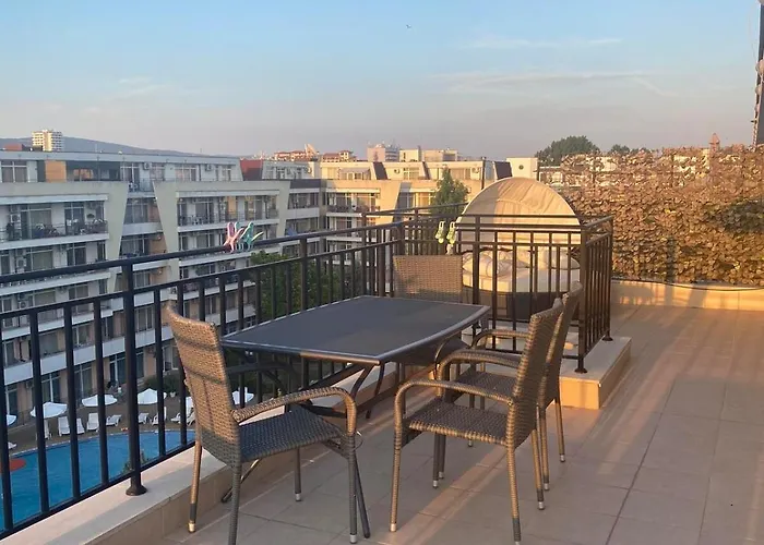 Luxury Penthouse Studio With Outdoor Hot Tub And Panoramic Views * Сонячний Берег