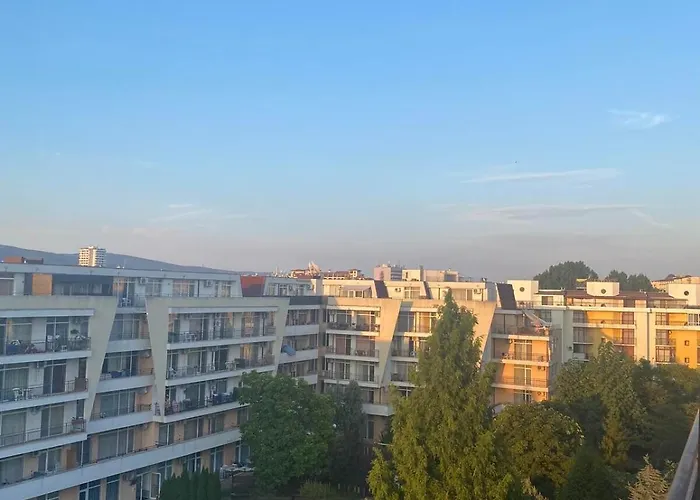 Apartamento Luxury Penthouse Studio With Outdoor Hot Tub And Panoramic Views Sunny Beach