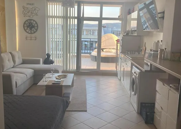 Luxury Penthouse Studio With Outdoor Hot Tub And Panoramic Views Sunny Beach